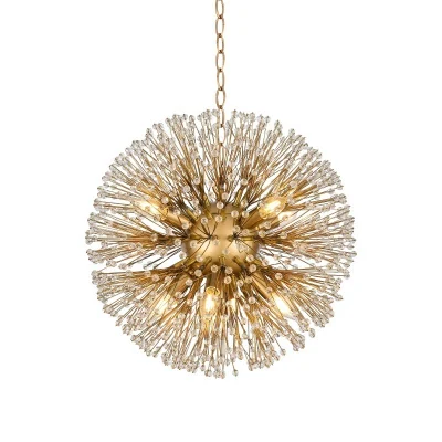 Подвесная люстра L&#039;Arte Luce Luxury Dunkirk L28506 с элементами из хрусталя