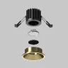 Встраиваемый светильник Maytoni Round DL058-7W3K-BS