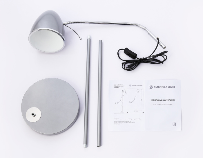 Светильник напольный с выключателем на проводе Ambrella light TR97685