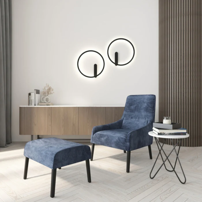 Бра ROUND DK5035-BK