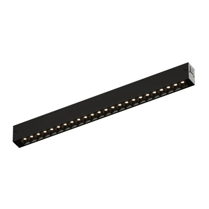 Трековый линейный светильник SIMPLE GRILL DK8102-BK
