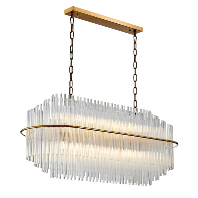 Люстра Cloyd VACOMBE-B C14 / L100 см - латунь (арт.10781)