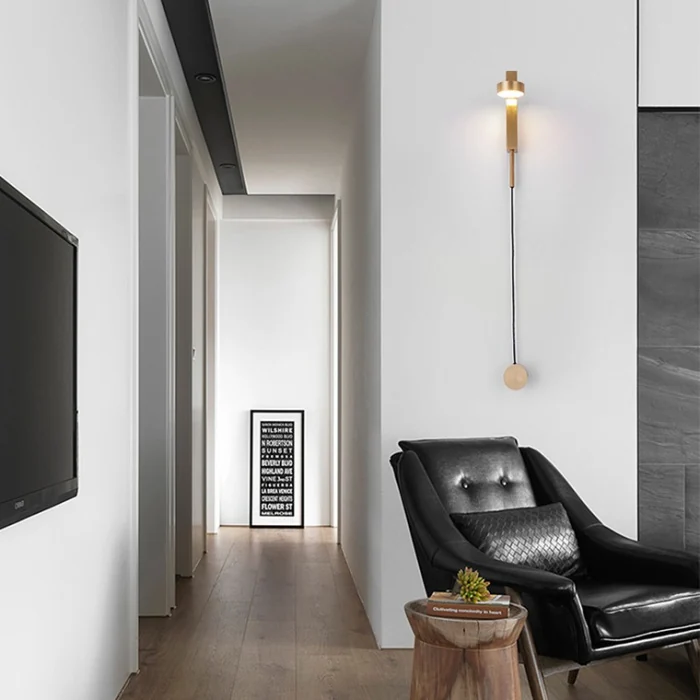 Настенный светильник DENZIL Black ImperiumLoft