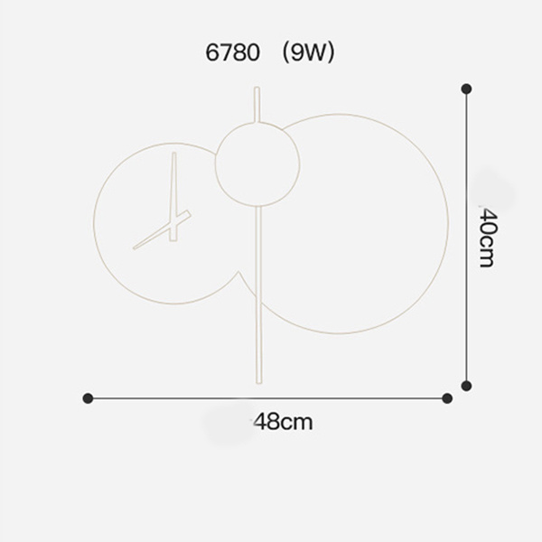 Настенный светильник SPENSER A Black ImperiumLoft