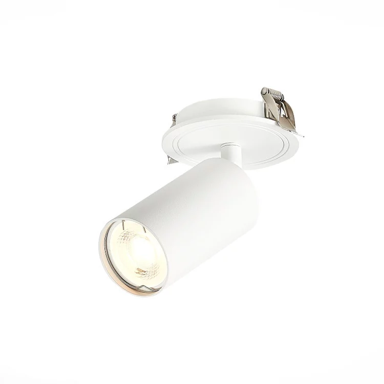 ST303.508.01 Встраиваемый светильник ST-Luce Матовый белый/Матовый белый GU10 1*50W