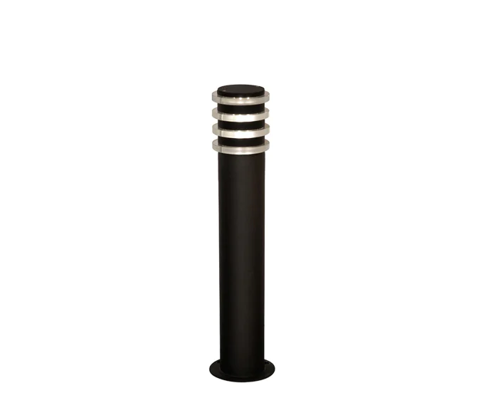 Светильник уличный Глари черный w11*11 основание d12 h60 E27 1*60w Kink Light 09314-60F,19