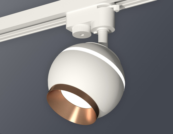 Комплект трекового однофазного светильника с подсветкой Ambrella light XT1101024