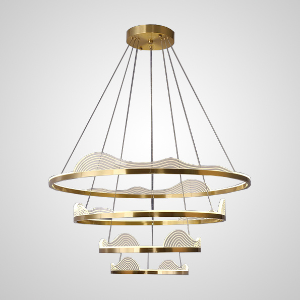 Подвесная люстра HANNA A B D60 D80 D100 3R ImperiumLoft