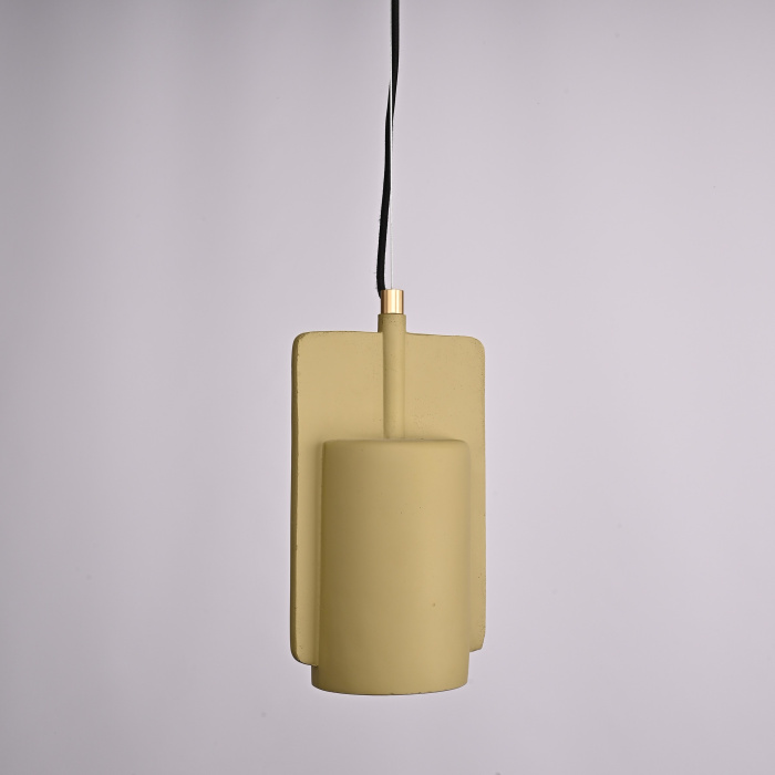 Подвесной бетонный светильник SKOVL B Песочный ImperiumLoft