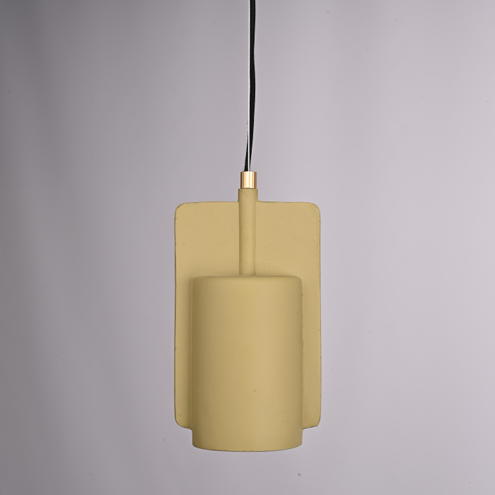 Подвесной бетонный светильник SKOVL B Песочный ImperiumLoft