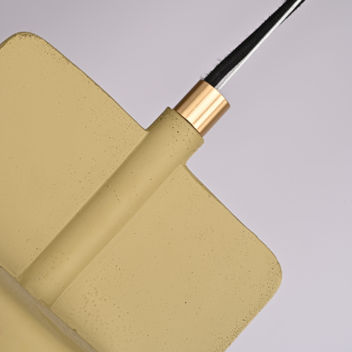 Подвесной бетонный светильник SKOVL B Песочный ImperiumLoft