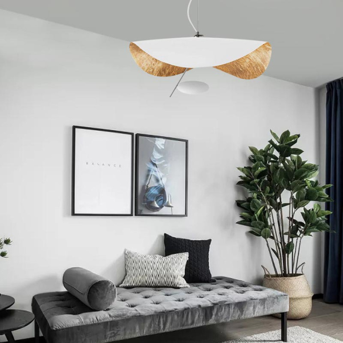 Подвесной светильник COVERT White D40 ImperiumLoft