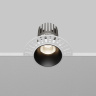 Встраиваемый светильник Maytoni Dip DL124-10W-4K-TRS-B