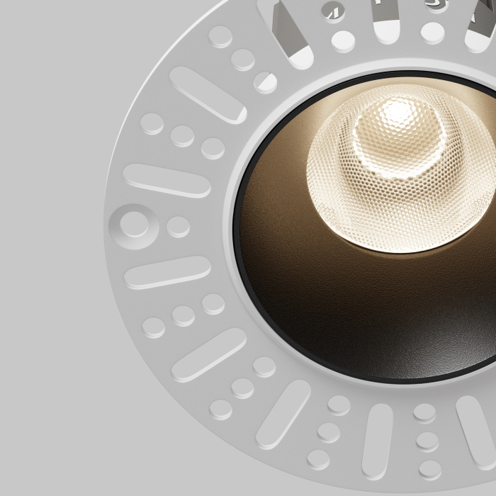 Встраиваемый светильник Maytoni Dip DL124-10W-4K-TRS-B