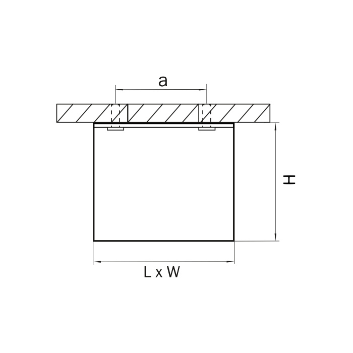 Накладной светильник Monocco LIGHTSTAR 212616