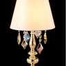 Настольная лампа Crystal Lux MERCEDES LG1 GOLD/COLOR