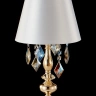 Настольная лампа Crystal Lux MERCEDES LG1 GOLD/COLOR