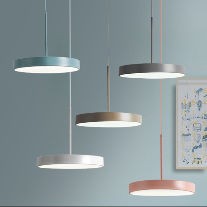 Подвесной светильник TURNA ONE D40 Gray by ImperiumLoft ImperiumLoft