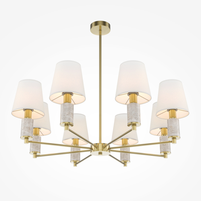 Люстра на штанге Maytoni Lira MOD483PL-08BS