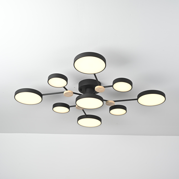 Потолочная люстра GAMMA D98 Black ImperiumLoft