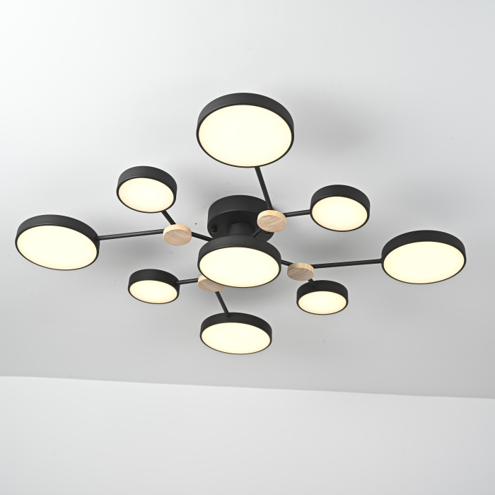 Потолочная люстра GAMMA D98 Black ImperiumLoft