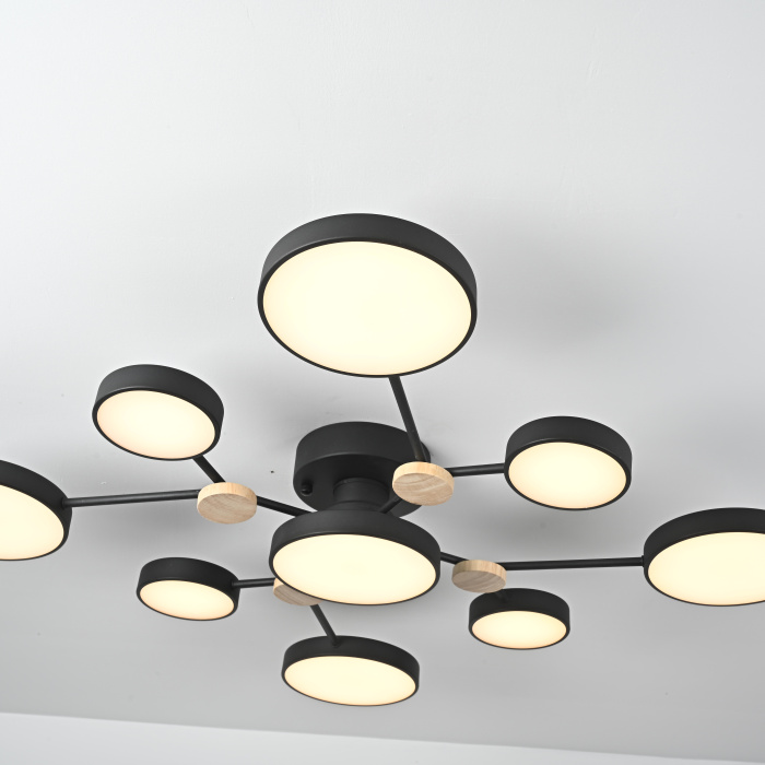 Потолочная люстра GAMMA D98 Black ImperiumLoft