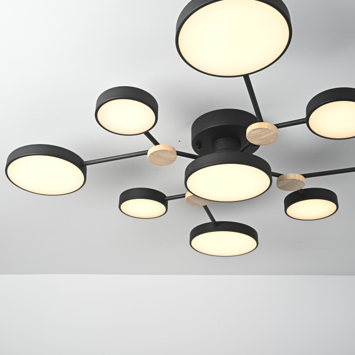 Потолочная люстра GAMMA D98 Black ImperiumLoft