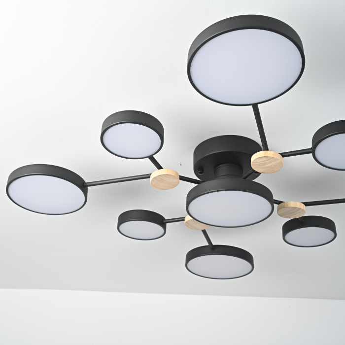 Потолочная люстра GAMMA D98 Black ImperiumLoft