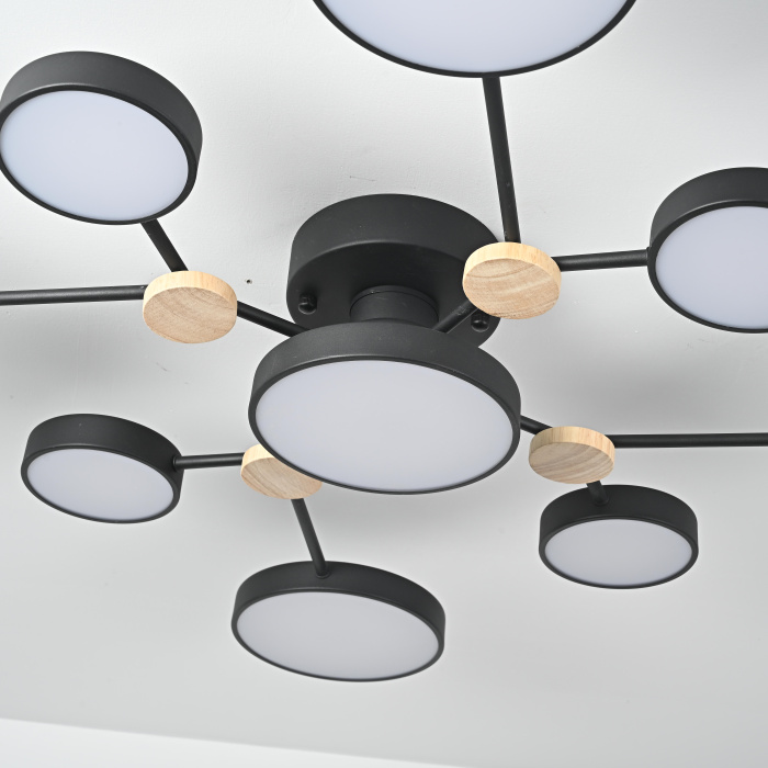 Потолочная люстра GAMMA D98 Black ImperiumLoft