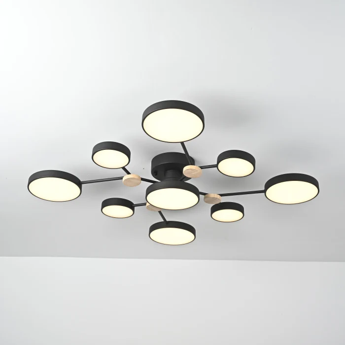 Потолочная люстра GAMMA D98 Black ImperiumLoft