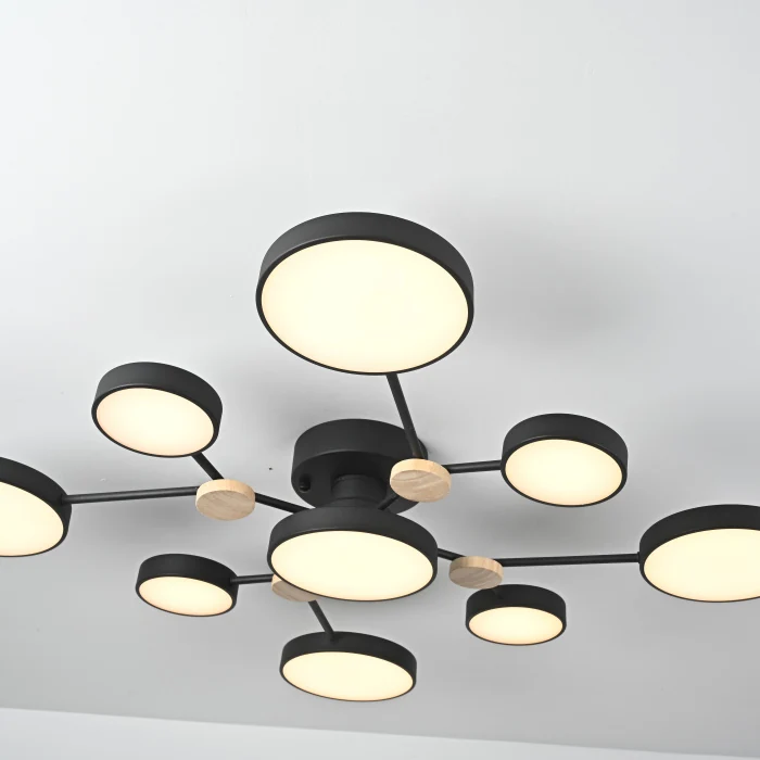 Потолочная люстра GAMMA D98 Black ImperiumLoft