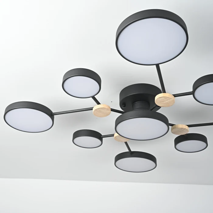 Потолочная люстра GAMMA D98 Black ImperiumLoft