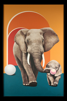 Картина Teona Decor Elephants TD201