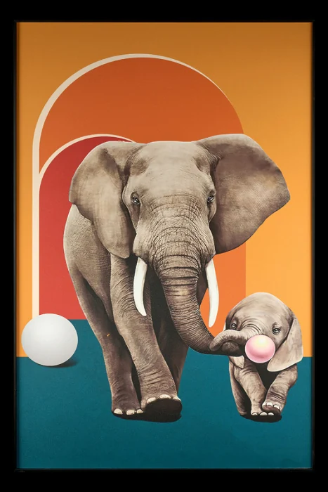 Картина Teona Decor Elephants TD201