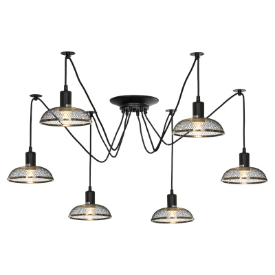 Подвесной светильник паук Lussole Lgo Shirley LSP-8440