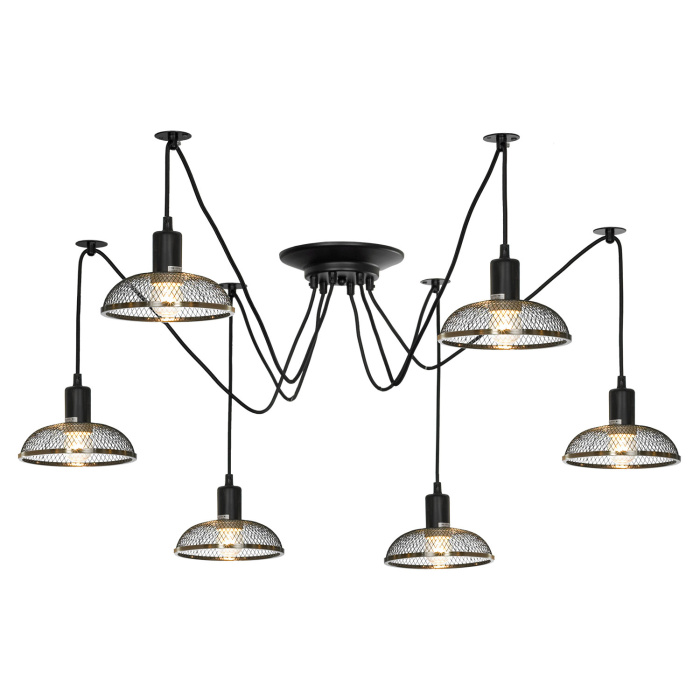 Подвесной светильник паук Lussole Lgo Shirley LSP-8440