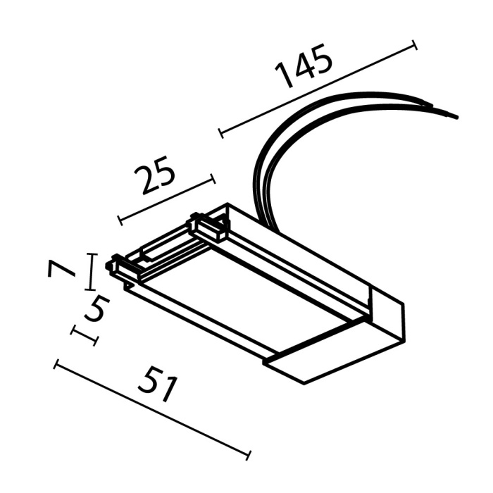 Ввод питания Maytoni TRA084B-11W