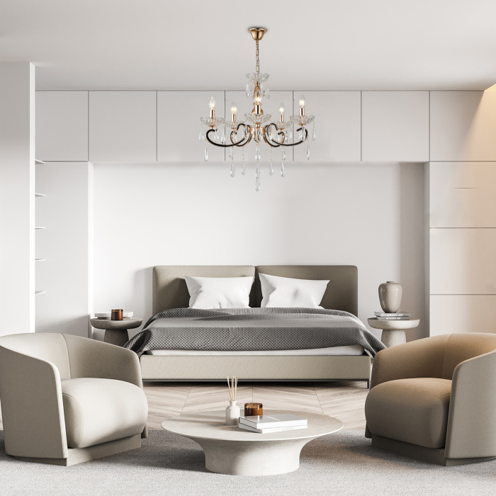 Подвесной светильник SCALEONA ESCADA 2105/5P Gold