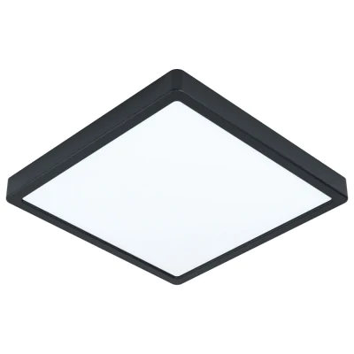 Светодиодный накладной светильник FUEVA 5, 20,5W (LED), 285х285, H28, 2400lm, 3000K, IP44, сталь EGLO 99271