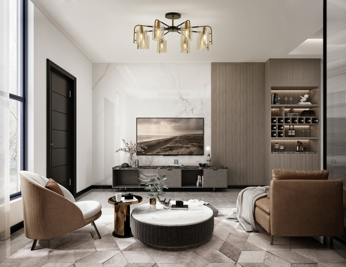 Потолочный светильник ELEGANT ESCADA 671/8P