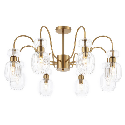 Люстра на штанге GLOSS ESCADA 1141/8PL Clear