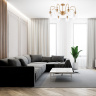 Люстра на штанге GLOSS ESCADA 1141/8PL Clear