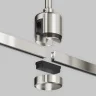 Крепление потолочное Short 78мм с прямым коннектором питания Flarity платина Maytoni TRA156C-IPC1-PT
