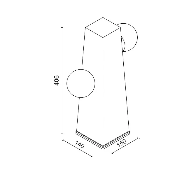Уличный столб Ledron MO-7090