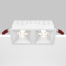 Встраиваемый светильник Maytoni Alfa LED DL043-02-15W4K-D-SQ-W