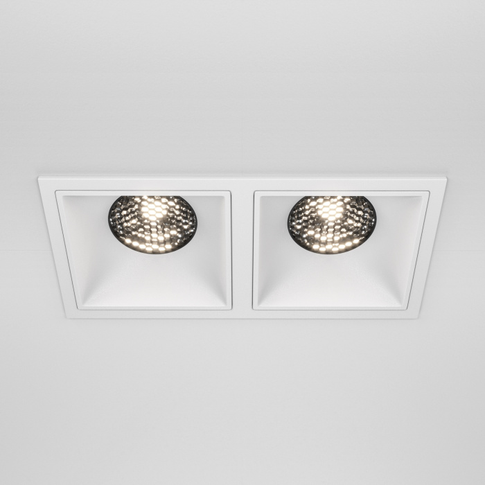 Встраиваемый светильник Maytoni Alfa LED DL043-02-15W4K-D-SQ-W