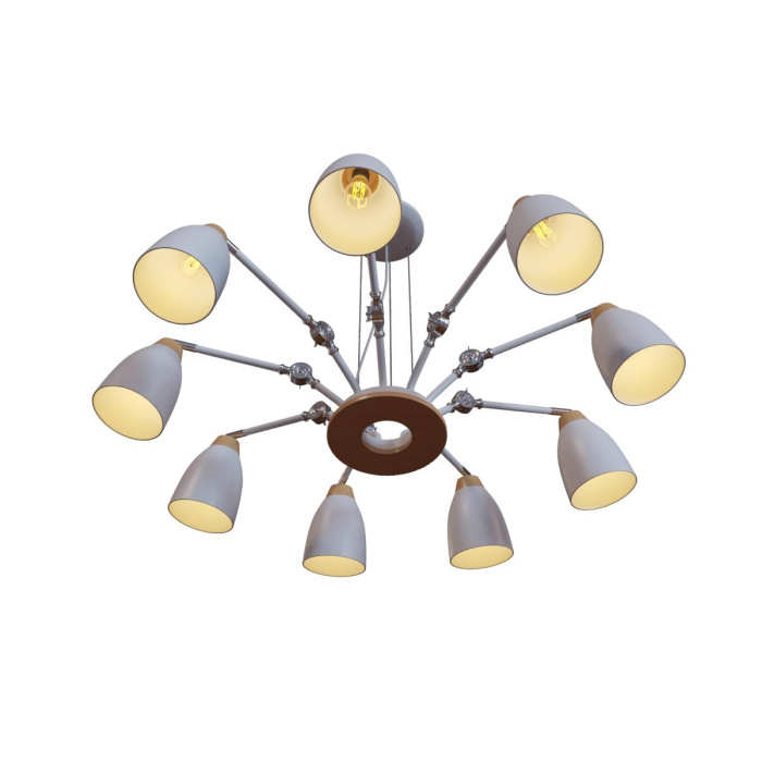 Подвесная люстра Loft it Watchman LOFT4402/9WH