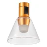 Магнитный трековый светильник FARM Золотистый LED 1*3W 3000K 89Lm Ra90 120 IP20 D90xH10 ST814.206.03