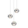 Подвесной светильник Delight Collection Indiana MD22030002-3A chrome/clear