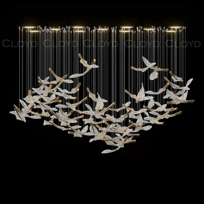 Каскадная люстра Cloyd Aeria 1686 60004